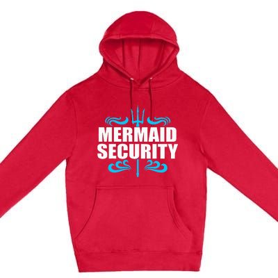 Awesome Mermaid Mermaid Security Swimmer Swimming Premium Pullover Hoodie