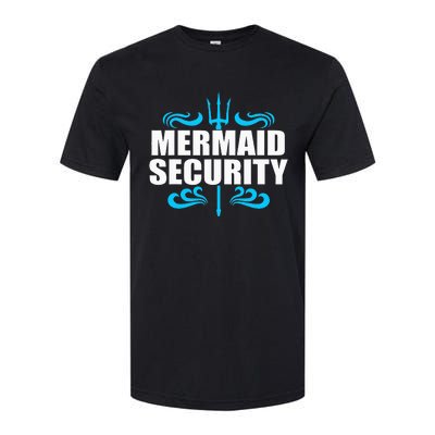 Awesome Mermaid Mermaid Security Swimmer Swimming Softstyle CVC T-Shirt