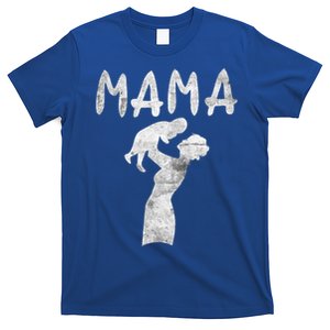 Awesome Mom Mother's Day Mama Mommy Design Distressed Gift T-Shirt