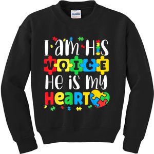 Autism Mom Mama Autistic Autism Awareness Month Kids Sweatshirt