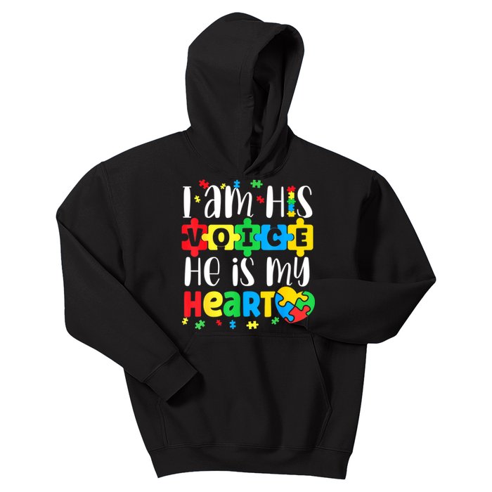 Autism Mom Mama Autistic Autism Awareness Month Kids Hoodie