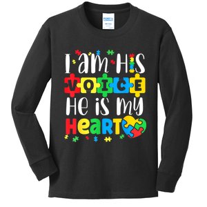 Autism Mom Mama Autistic Autism Awareness Month Kids Long Sleeve Shirt