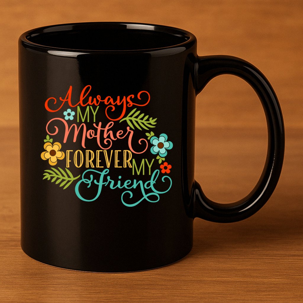 Always My Mother Forever My Friend 11oz C Handle Ceramic Mug