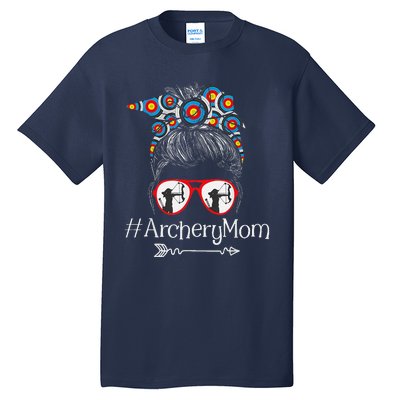 Archery Mom Mothers Day Bowhunter Archer Bowman Bows Tall T-Shirt