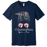 Archery Mom Mothers Day Bowhunter Archer Bowman Bows Premium T-Shirt