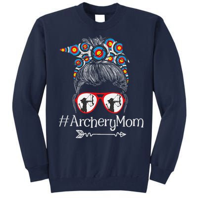 Archery Mom Mothers Day Bowhunter Archer Bowman Bows Tall Sweatshirt