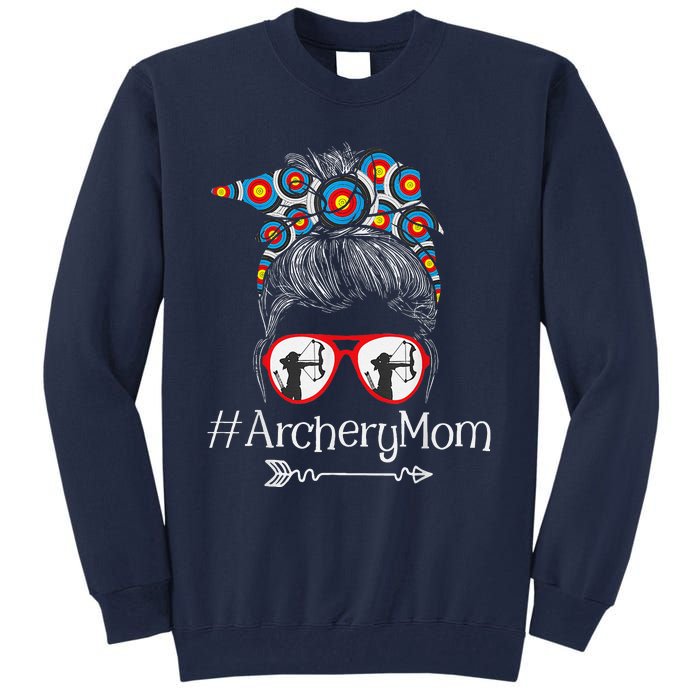 Archery Mom Mothers Day Bowhunter Archer Bowman Bows Tall Sweatshirt