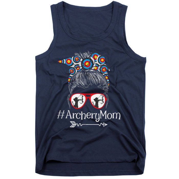 Archery Mom Mothers Day Bowhunter Archer Bowman Bows Tank Top