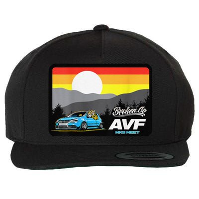 Avf Mk5 Meet 2024 Funny Wool Snapback Cap