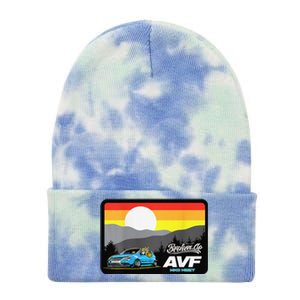 Avf Mk5 Meet 2024 Funny Tie Dye 12in Knit Beanie