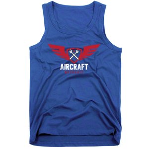 Aircraft Mechanic Maintenance Aviation Technician Gift Tank Top