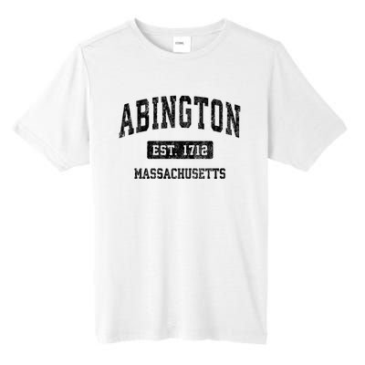 Abington Massachusetts Ma Vintage Sports Established Design Tall Fusion ChromaSoft Performance T-Shirt