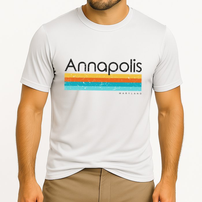 Annapolis Maryland Md Cooling Performance Crew T-Shirt