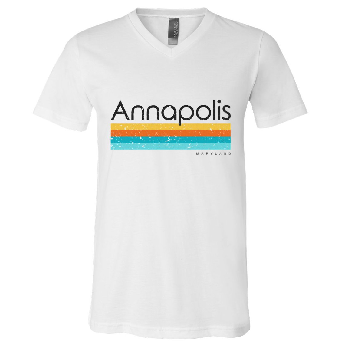 Annapolis Maryland Md V-Neck T-Shirt