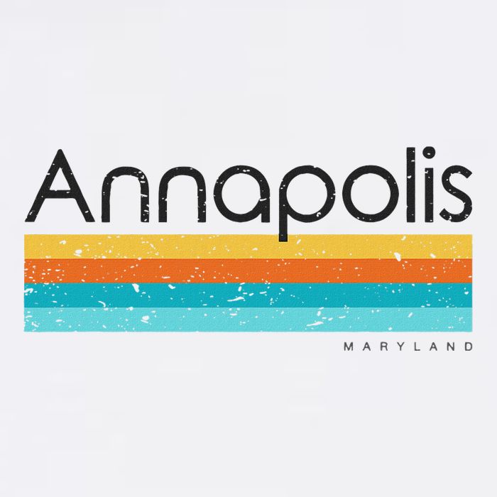 Annapolis Maryland Md Button