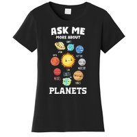 ask me more about planets planets planet Women's T-Shirt