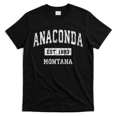 Anaconda Montana Mt Vintage Sports T-Shirt