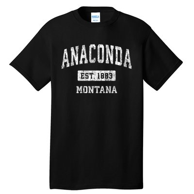 Anaconda Montana Mt Vintage Sports Tall T-Shirt