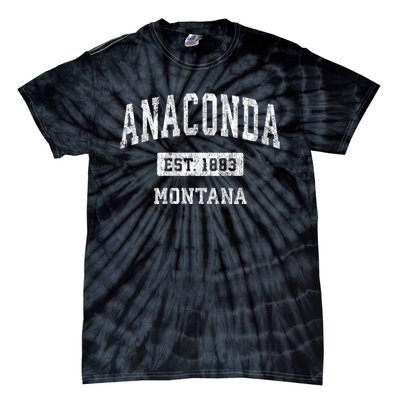 Anaconda Montana Mt Vintage Sports Tie-Dye T-Shirt