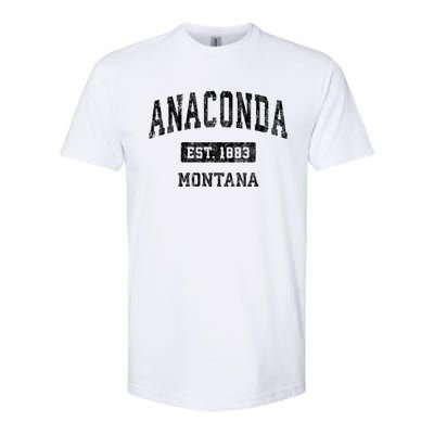 Anaconda Montana Mt Vintage Sports Softstyle CVC T-Shirt