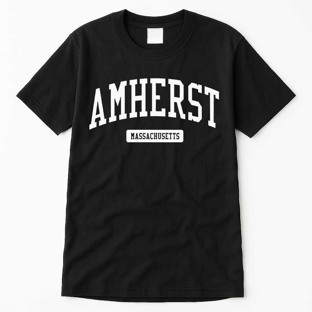 Amherst Massachusetts MA College University Sports Tall T-Shirt