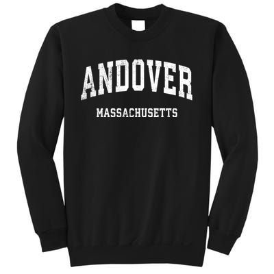 Andover Massachusetts Ma Vintage Athletic Sports Design Established Sweatshirt