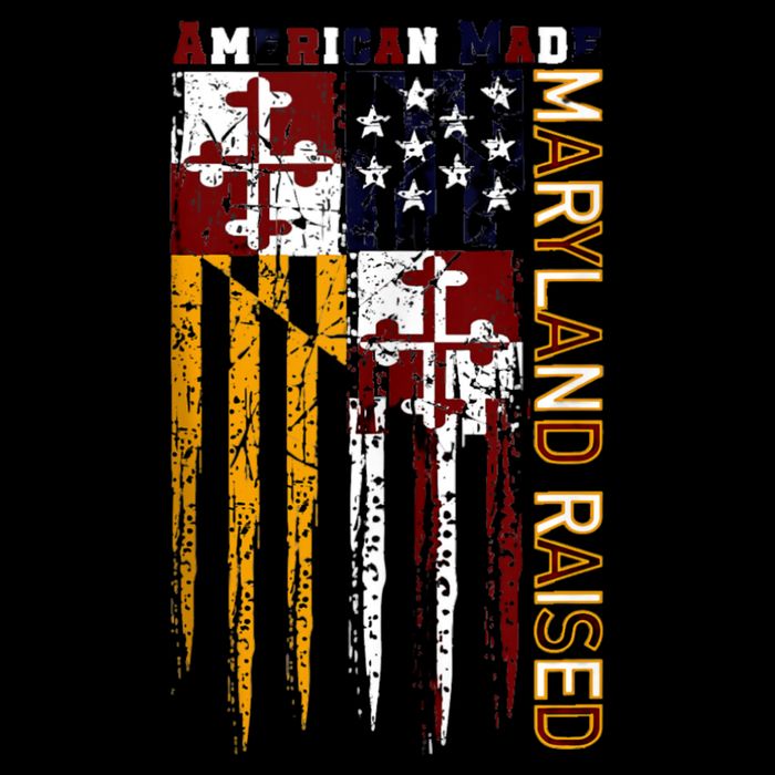 American Made Maryland Raised Tall T-Shirt