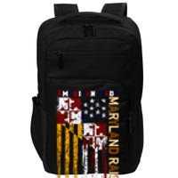 American Made Maryland Raised Impact Tech Backpack