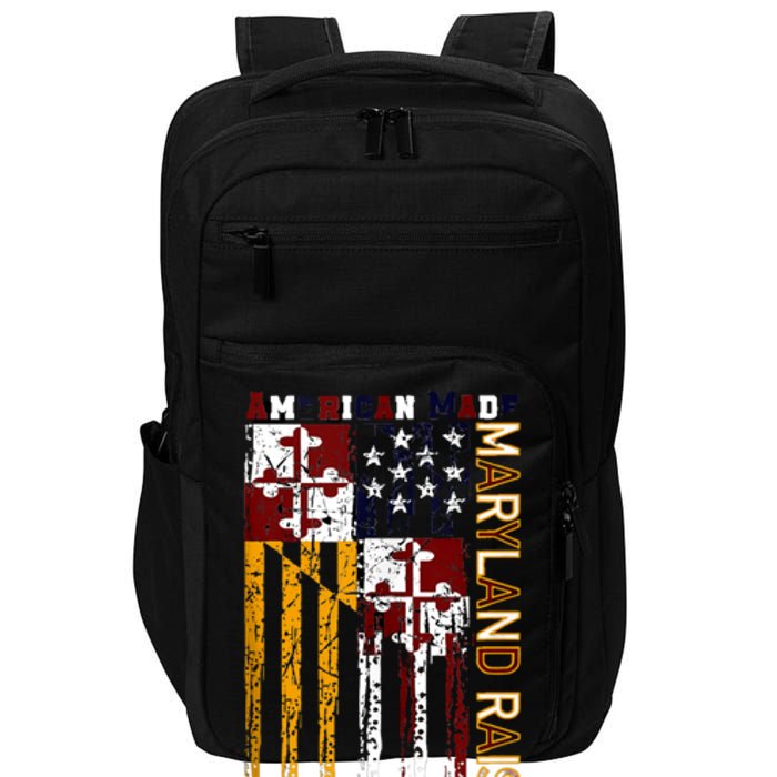 American Made Maryland Raised Impact Tech Backpack