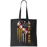 American Made Maryland Raised Tote Bag