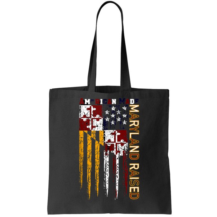 American Made Maryland Raised Tote Bag