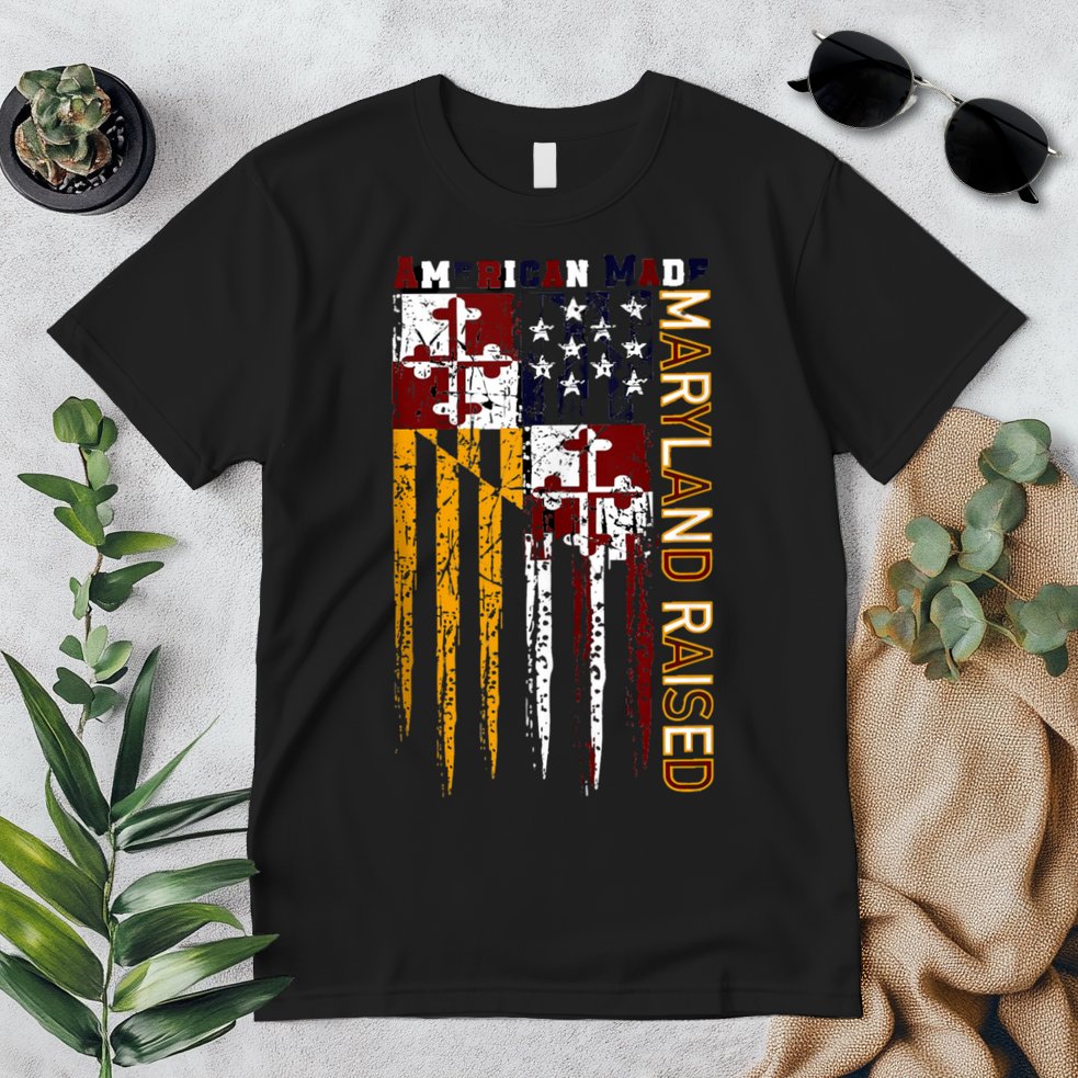 American Made Maryland Raised Premium T-Shirt
