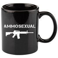 Ammosexual Pro Guns 11oz C Handle Ceramic Mug