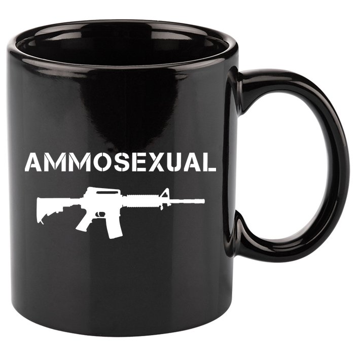 Ammosexual Pro Guns 11oz C Handle Ceramic Mug