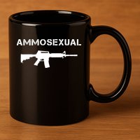 Ammosexual Pro Guns 11oz C Handle Ceramic Mug