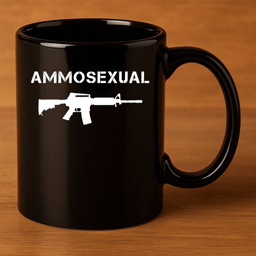 Ammosexual Pro Guns 11oz C Handle Ceramic Mug