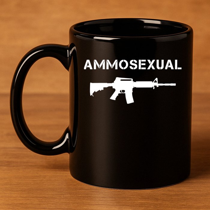 Ammosexual Pro Guns 11oz C Handle Ceramic Mug
