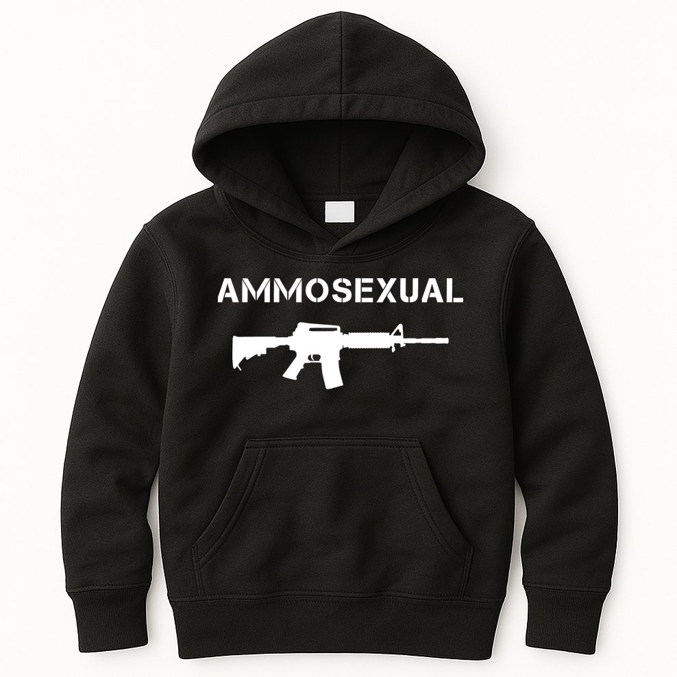 Ammosexual Pro Guns Kids Hoodie