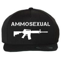 Ammosexual Pro Guns Wool Snapback Cap