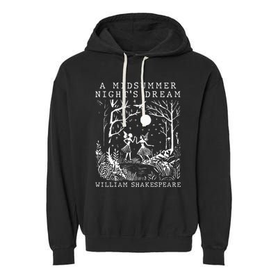 A Midsummer Nights Dream Shakespeare Garment-Dyed Fleece Hoodie