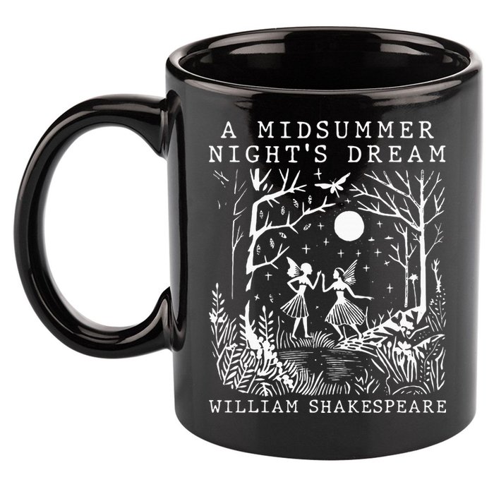 A Midsummer Nights Dream Shakespeare 11oz C Handle Ceramic Mug