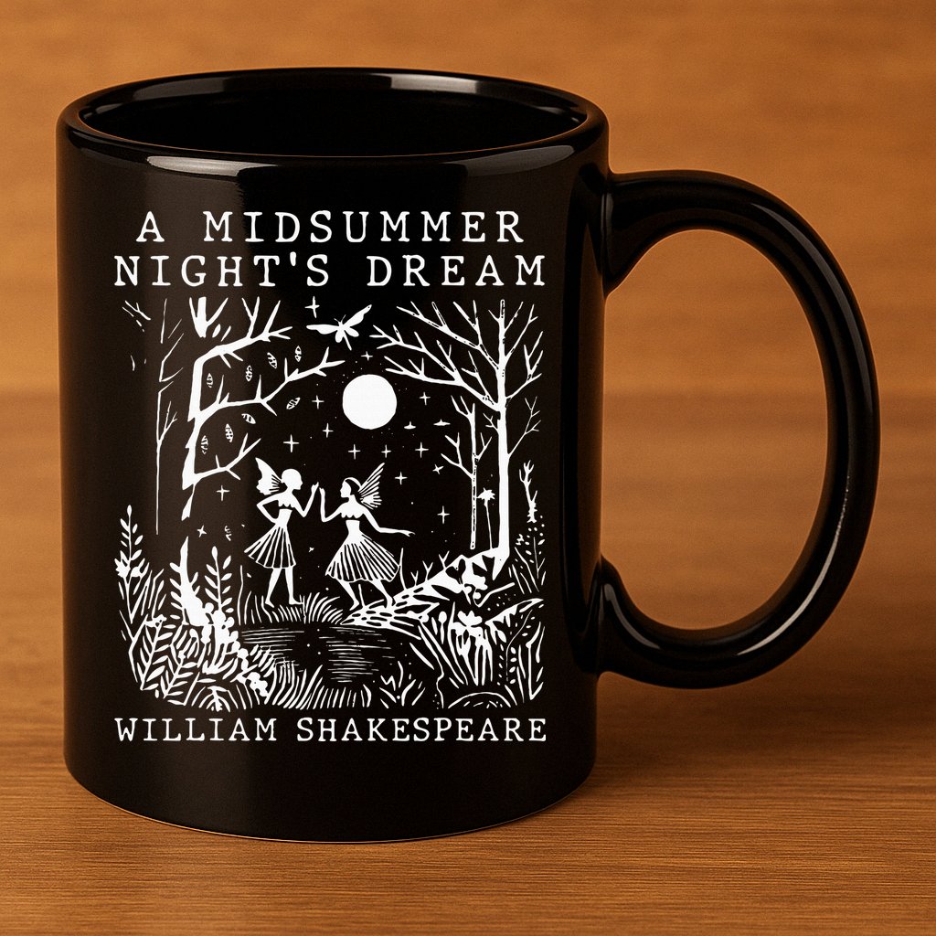 A Midsummer Nights Dream Shakespeare 11oz C Handle Ceramic Mug