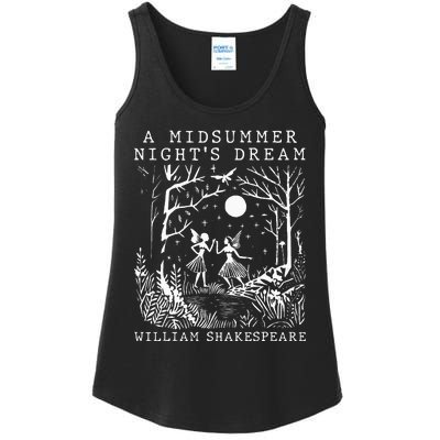 A Midsummer Nights Dream Shakespeare Ladies Essential Tank