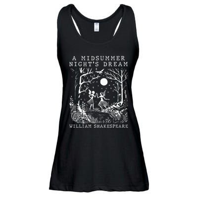 A Midsummer Nights Dream Shakespeare Ladies Essential Flowy Tank