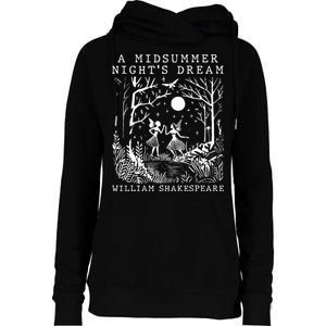 A Midsummer Nights Dream Shakespeare Womens Funnel Neck Pullover Hood