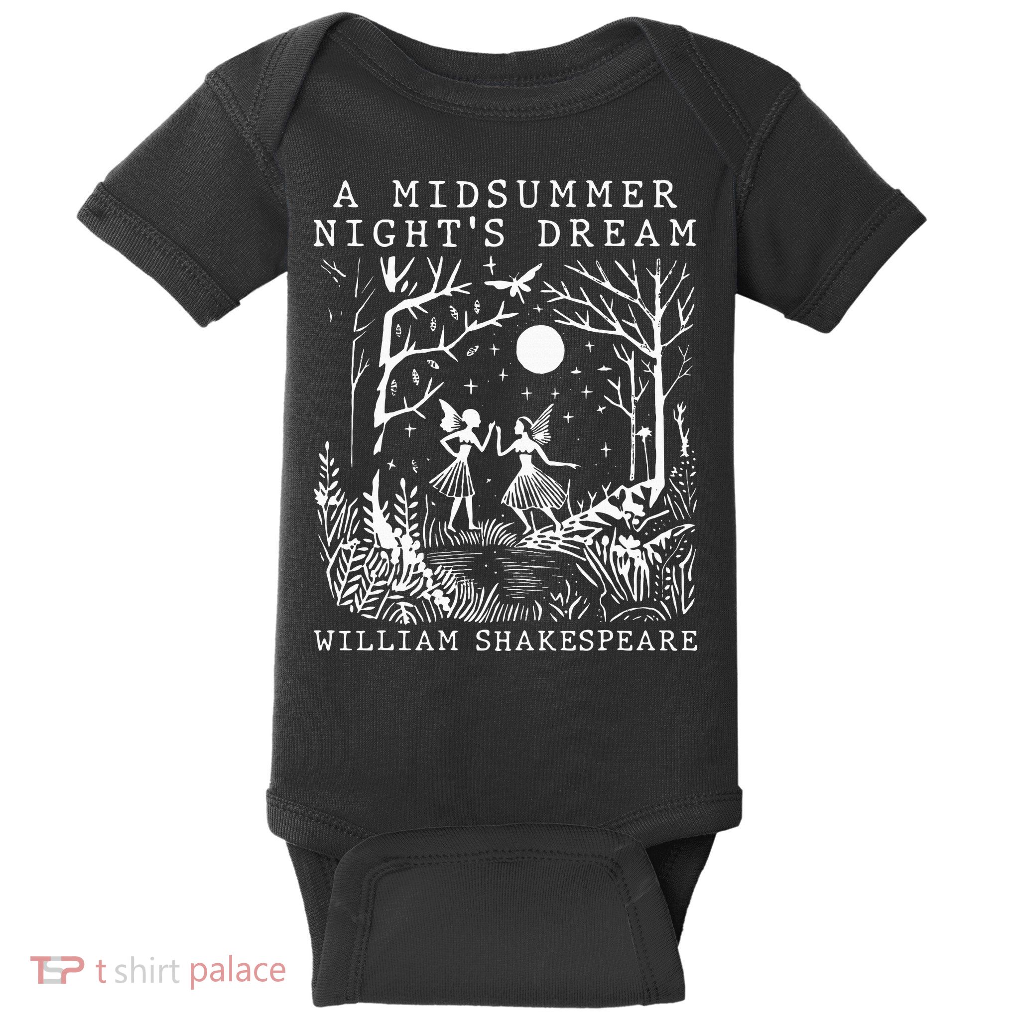 A Midsummer Nights Dream Shakespeare Baby Bodysuit