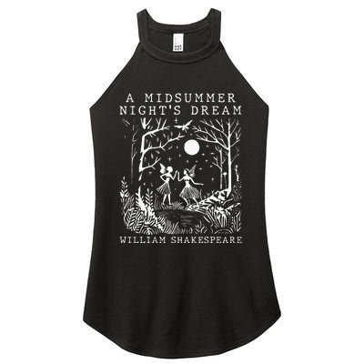 A Midsummer Nights Dream Shakespeare Women's Perfect Tri Rocker Tank