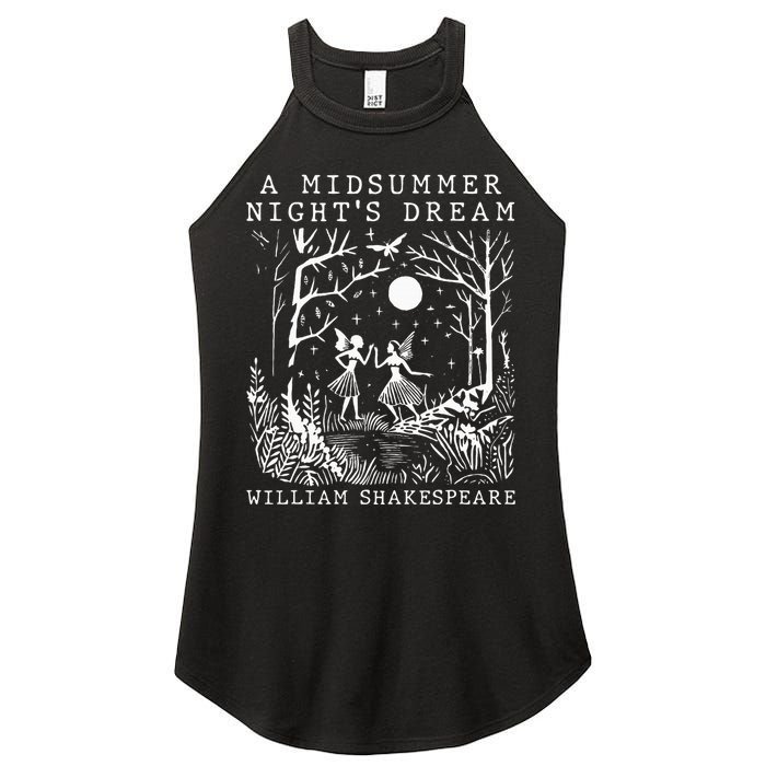 A Midsummer Nights Dream Shakespeare Women's Perfect Tri Rocker Tank