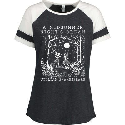 A Midsummer Nights Dream Shakespeare Enza Ladies Jersey Colorblock Tee