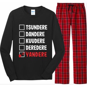 Anime & Manga Notice Me Senpai Yandere Long Sleeve Pajama Set